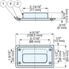 RECESSED PULL W/LAMP LOGO - HH-FC-2/S - HH-FC-2/S - Sugatsune America, Inc.