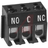 Terminal Block; 3; 22-14 AWG; 15; 300; 0.2 in.; 0.138 in.; 0.236 in.; Gray - 70078356 - Allied Electronics, Inc.
