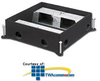 Hubbell 4-Gang Shallow, Concrete, Recessed Cast Iron Floor.. - HBLCFB401CB - TelephoneStuff.com