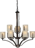2401-09-32 Mid. Chandeliers-Glass Up - 413989 - Capital Lighting, Inc.