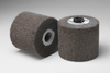 3M Scotch-Brite HS-MF Non-Woven Aluminum Oxide Flap Wheel - Medium Grade - 4 in Face Width - 4 1/2 in Diameter - 55750 - 051141-55750 - R. S. Hughes Company, Inc.