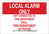 Brady B-302 Polyester Rectangle Emergency Contact Sign - 14 in Width x 10 in Height - Laminated - 127289 - 754473-75620 - R. S. Hughes Company, Inc.
