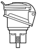 Pin and Sleeve Receptacle - 51920 - Legrand - Pass & Seymour