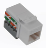 Connector, Modular Jack, 8P8C, Idc, Wht; Modular Connector Type Datacomm Electronics - 52T9144 - Newark, An Avnet Company