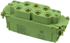 Han Insert, Receptacle, 6/6 Position, Screw; Product Range Harting - 96B4307 - Newark, An Avnet Company