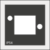 QT-AT-PP Adapter Grommets- Based on QT Large, for PushPull Connection Technology / IP54 - 42602 - icotek Corp