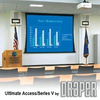 Electric Ceiling-Recessed Projection Screen - Ultimate Access/Series V - Visual Sound, Inc.