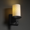 POR-8531-10-CHKR-MBLK Sconces-Single Glass - 670403 - Capital Lighting, Inc.