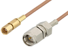 SMA Male to SSMC Plug Cable 72 Inch Length Using RG178 Coax - PE3C4391-72 - Pasternack