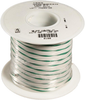 Hook Up Wire, 100Ft 20Awg Copper White/green; Jacket Material Alpha Wire - 02F6755 - Newark, An Avnet Company