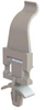 Spring Clip, Hinged, Nylon 6.6, Natural; Cable Clamp / Clip Type Essentra Components - 66AJ3899 - Newark, An Avnet Company