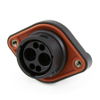 Amphenol Sine Systems AHDP02-18-06PN-SRA DuraMate AHDP Series, 6-Way Panel Mount Receptacle, Socket -- 39168 - Image