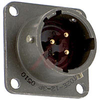 connector,metal circ,class e,box mount recept,size 12,3 #16 solder pin contact - 70143409 - Allied Electronics, Inc.