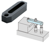 Tapped Clamp Straps - BJ158 - Imao-Fixtureworks