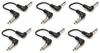 Guitar Cable, 1/4 Hosa Plug, 6, 6Pk; Connector Type A Hosa - 87X3673 - Newark, An Avnet Company
