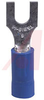 Fork Crimp Terminal; Crimp Connector; 18 to 14 AWG; 600 V; Copper; Vinyl; Fork - 70091881 - Allied Electronics, Inc.