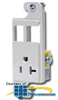 Hubbell NETSELECT JLOAD Standard Multimedia 20 Amp.. - RJ62I - TelephoneStuff.com