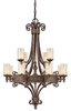 3652CU-286 Large Chandeliers-Pillar Candle - 408803 - Capital Lighting, Inc.
