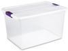 Sterilite ClearView Latch Boxes - 12712 - U.S. Plastic Corporation