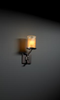 GLA-8781-16-GLDC-DBRZ Sconces-Single Glass - 494917 - Capital Lighting, Inc.