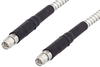 SMA Male to SMA Male Low Loss Cable 100 cm Length Using PE-P142LL Coax with HeatShrink - PE3C0230-100CM - Pasternack