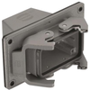 Heavy Duty Housing, 10B, 2 Lever, Alum; Heavy Duty Connector Type Harting - 73AC8437 - Newark, An Avnet Company