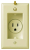 Duplex/Single Receptacle - S3713-GRY - Thomas & Betts Corporation