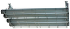 Explosion Proof LED Paint Spray Booth Fixture - Class I, Div. I - 4, 2 Foot LED Bulbs - 5040 Lumen -- EPL-24-4L-LED