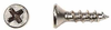 Flat Phillips Lo Root&reg; Screws Bulk -- 0355-0300-0041-0101 - Image