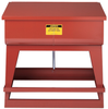 Justrite Red Steel 22 gal Safety Can - 16 in Height - 12 in Overall Diameter - 697841-01034 - 697841-01034 - R. S. Hughes Company, Inc.