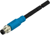 Sensor Cord, 3P M8 Plug-Free End, 19.7; Cable Length Metric Te Connectivity - 33AH5427 - Newark, An Avnet Company