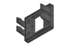 KEL-SNAP | Mounting Frames- for Tool-Less Snap-In Mounting of Multi Cable Transit Frames / IP54 / UL Type 12 - 42063 - icotek Corp