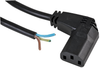 Lead R.angle Iec Skt C13-Bare End 2M Blk Rohs Compliant Pro Elec - 13AJ0758 - Newark, An Avnet Company