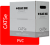 1000-ft. CAT5e 100-MHz Solid Bulk Cable UTP CM Red - C5E-CM-SLD-RD - Black Box