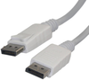 Cable, Displayport Plug-Plug, 2M, White Rohs Compliant Videk - 33AJ0917 - Newark, An Avnet Company
