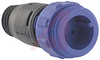 Cable Connector, In-Line; 4; Plug; 4.5 to 5.0 mm; Flex In-Line Body; 5 A; 125 -- 70098886