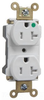Duplex/Single Receptacle -- PTTR63-HW - Image