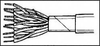 Shielded Multipair Cable 1Pr 1000Ft 600V Black; Cable Shielding Alpha Wire - 04F3568 - Newark, An Avnet Company