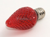 0.35 Watt, 120 Volt C7 Red LED Holiday Bulb -- B770177 - Image