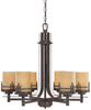 82186-WM Mid. Chandeliers-Pillar Candle - 426492 - Capital Lighting, Inc.