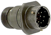 Circular Connector Rcpt, Size 12, 8Pos, Cable; Product Range Amphenol Industrial - 86J4618 - Newark, An Avnet Company