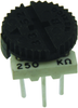 Trimmer Potentiometer, 250Kohm 1Turn Through Hole; Trimpot Type Bourns - 32K8152 - Newark, An Avnet Company