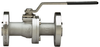 API 608 Stainless Steel ANSI 600 Flanged, Full Port, Split-Body Ball Valve -- 68J401-1 - Image