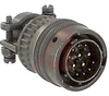 CONNECTOR,MILSPEC STRAIGHT PLUG W/CABLECLAMP,SIZE 14,8#20&4#16 SOLDER PIN CONT - 70011071 - Allied Electronics, Inc.
