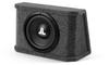 Powered Subwoofer System with Single 10WXv2-4 Subwoofer Driver, Dark Gray Carpet (175 W, 4 &Icirc;&copy;) - Sealed Enclosure - PWM110-JXWXv2 - JL Audio, Inc.