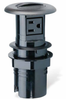Retractable Work Surface Receptacle