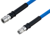 Plenum QMA Male to SMA Male Low PIM Cable 50 cm Length Using SPP-250-LLPL Coax , LF Solder - PE3C5870-50CM - Pasternack