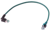 Patch Cord, Rj45 Plug-Plug, 3.3Ft, Grn; Lan Category Harting - 42AH1471 - Newark, An Avnet Company