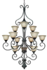 24912-BA Large Chandeliers-Glass Shade - 445437 - Capital Lighting, Inc.