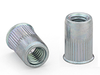 Thin Head Knurled Round Body Threaded Insert - Closed End - Metric -- AETKS-M8-3-0BZI - Image